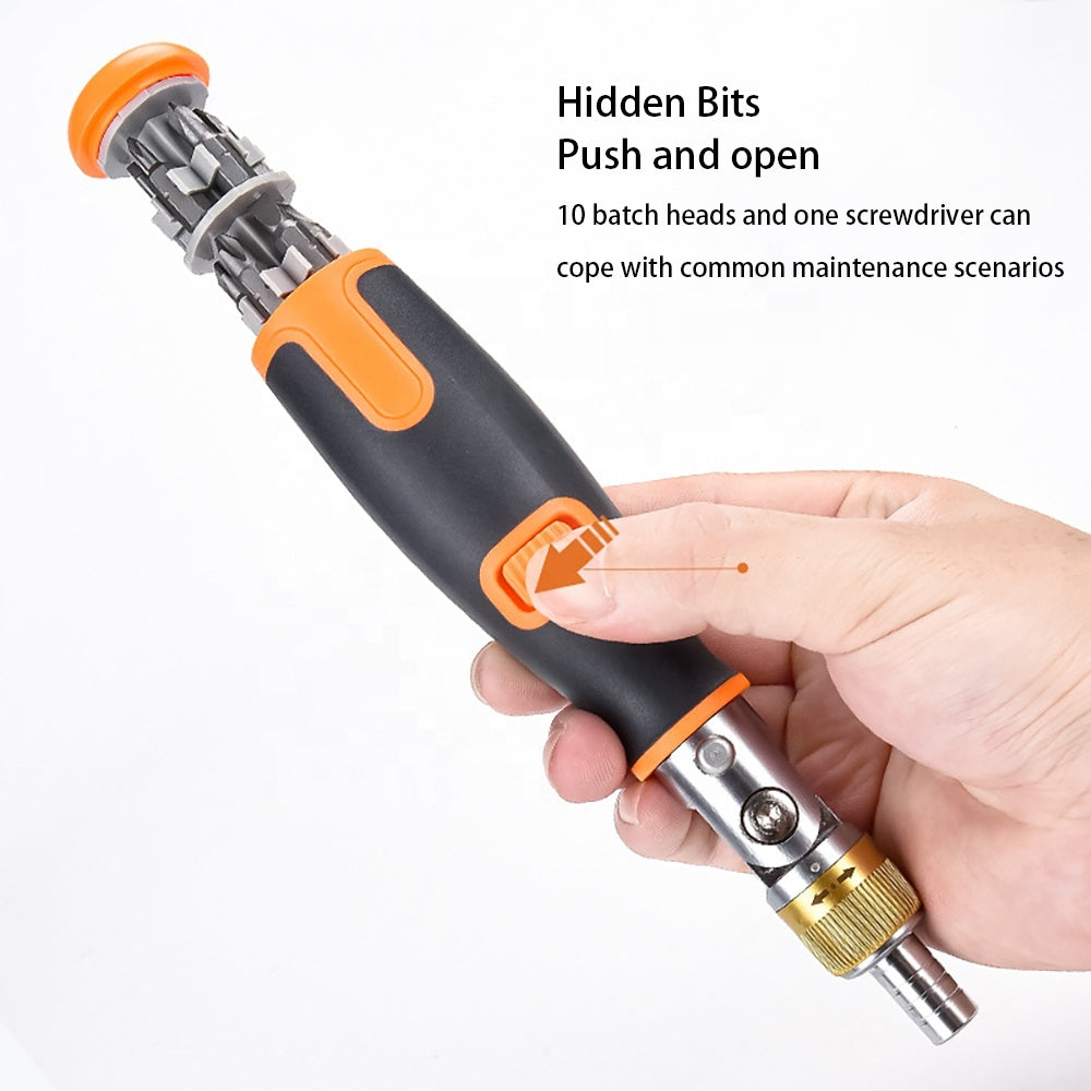 10 in 1 Multi-bit Screwdriver